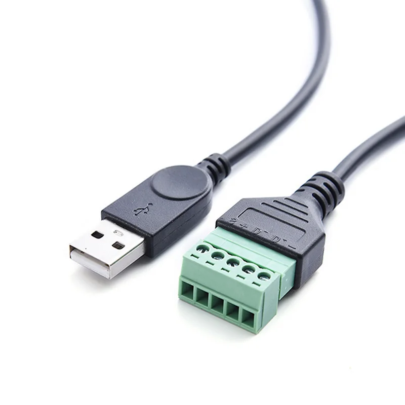 Высокое качество Micro 5 Pin 2 0 USB Папа папа контактный разъем винт с щит цельный