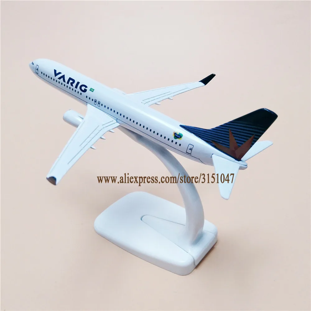 Air Бразилия VARIG B737 Boeing 737 Airline модель самолета Airways металлическая отлитая 16 см