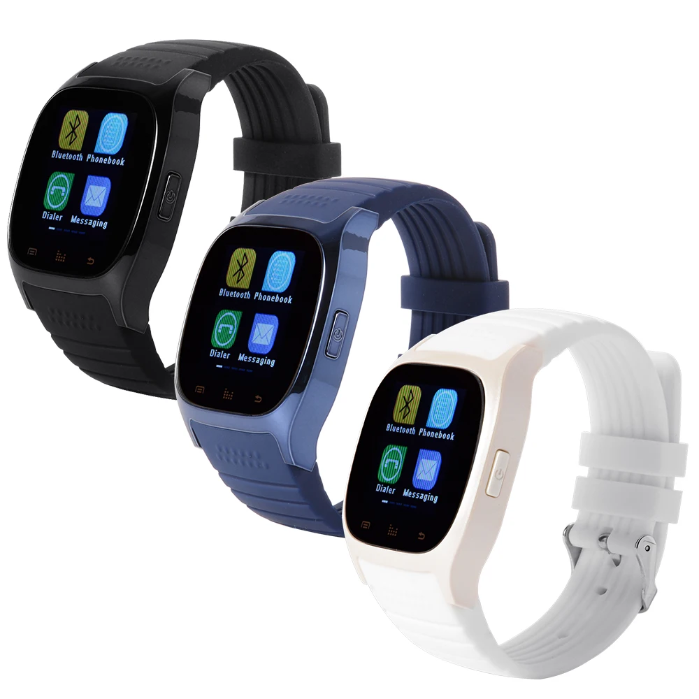 Bluetooth Smart Watch Наручные Wrap с Громкой Связи Вызова Сообщение Напоминание