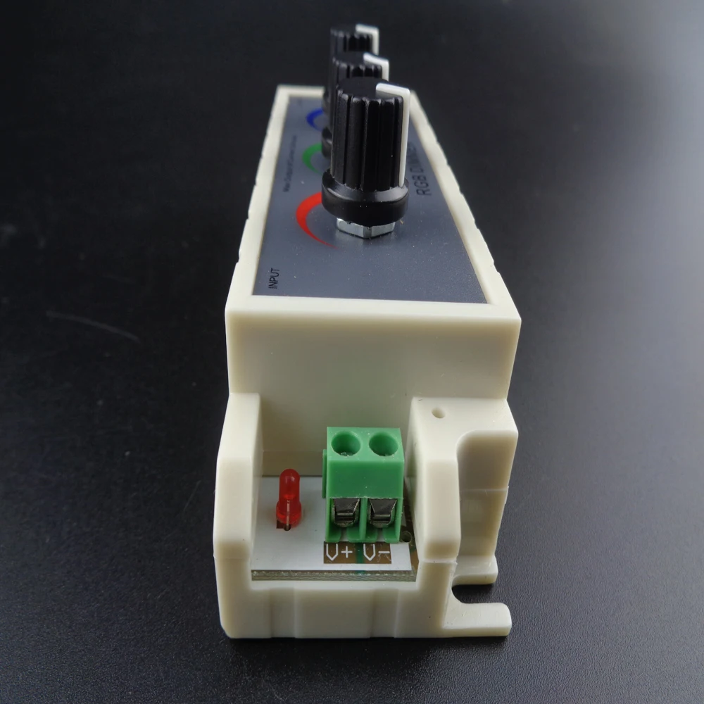 Rgb контроллер 3 канала DC12 24V RGB led диммер для светодиодной ленты 3528 5050 лучшее