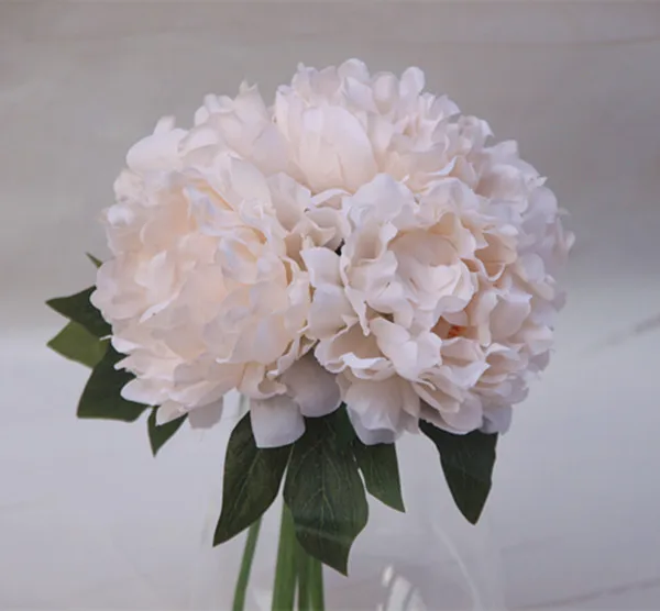 Букет невесты с пионами 10 шт. свадебный букет Цветочная ваза домашняя мебель для