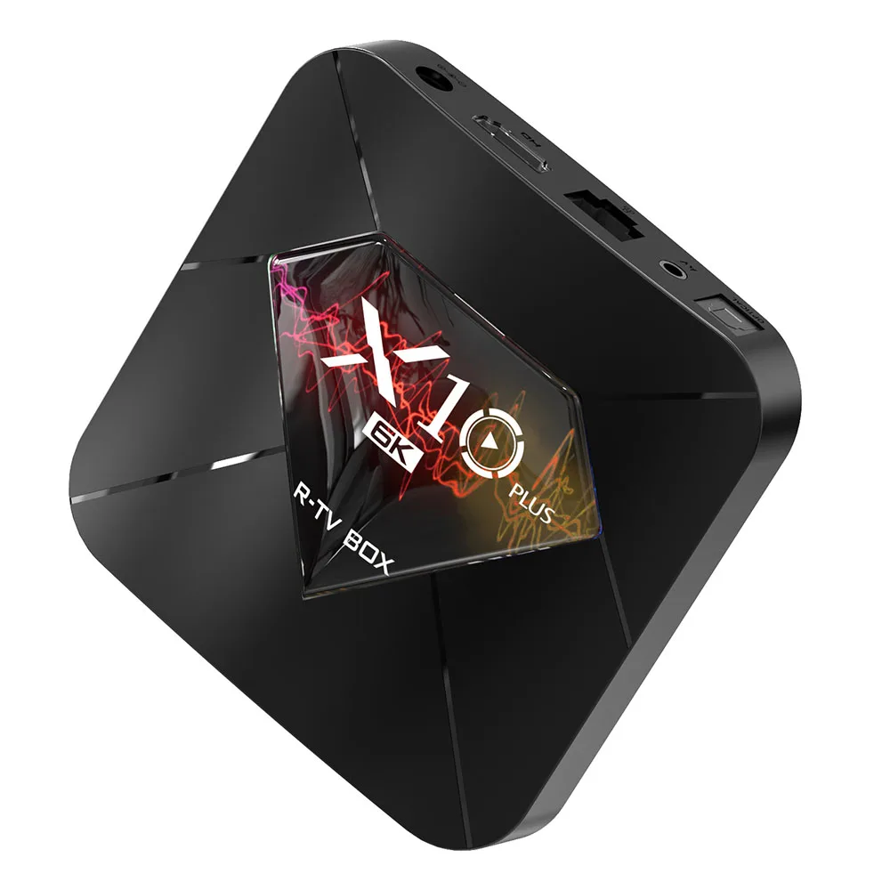 ТВ приставка XGODY 2019 X10 Plus 6K на базе Android 9 0 четырехъядерный Allwinner H6 4 ГБ 32 64 2 ГГц Wi Fi USB