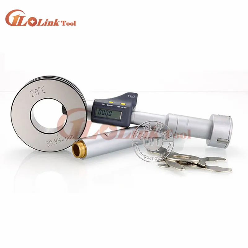 Бренд xibei 8 10 12 16 20 25 30 мм цифровые Трехточечные внутренние Микрометры 0 001
