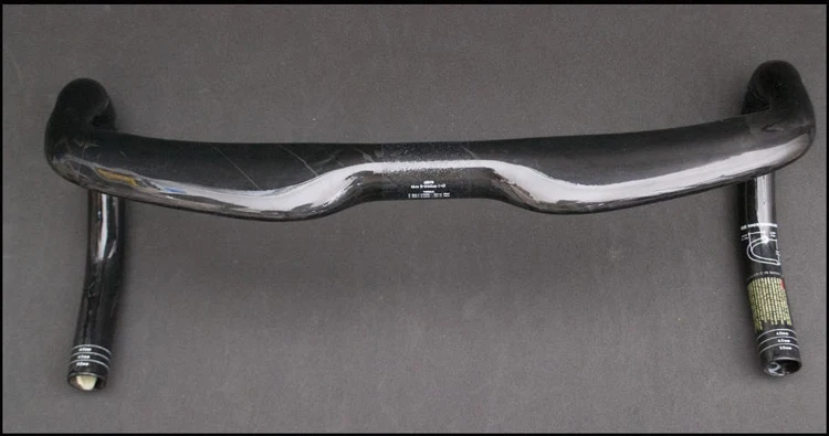 УГЛЕРОДНЫЙ руль для дорожного велосипеда ручки изогнутый углеродный 3K UD матовый