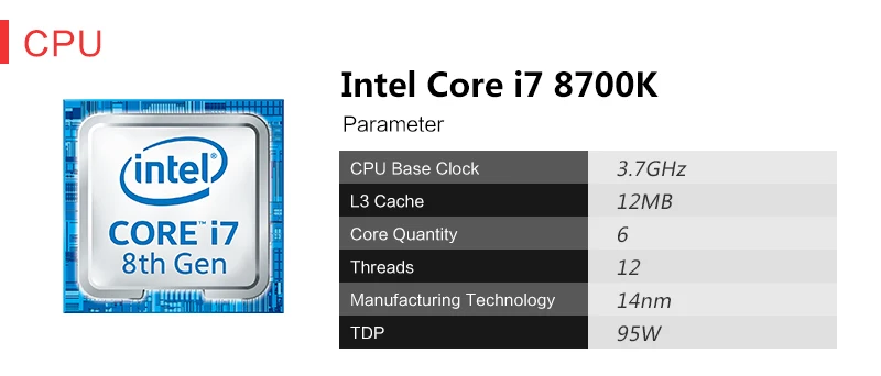 GETWORTH R31 компьютер жидкостного охлаждения Intel I7 Настольный I7 8700K GTX1060 6GB WD 240G SSD 8G ram Win10 5 светодиодный вентилятор водяного охлаждения ПК