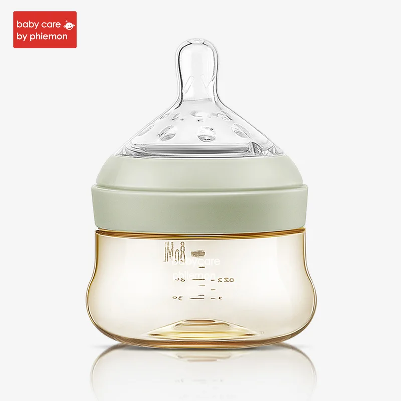Transparent color Бутылочка для новорожденных с антибликовым покрытием PPSU широкий калибр бутылочка для кормления детей имитация молока для груди LSR Пищевая силиконовая соска 80 мл - Цвет: Transparent color