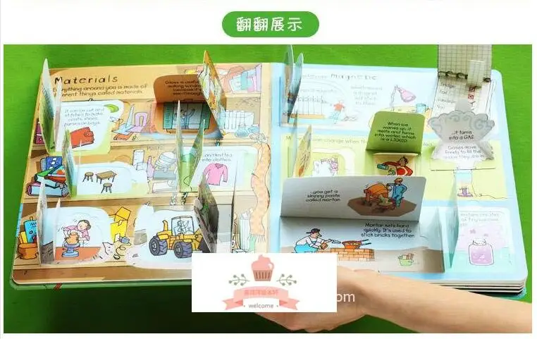 Английские детские книги изучение науки Детская образовательная фотография с