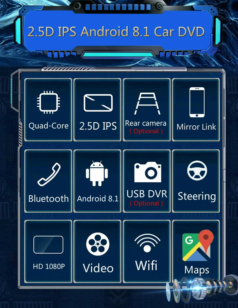 " 2.5D ips Android 8,1 автомобильный DVD мультимедийный плеер gps для peugeot 3008 2011 2012 2013- аудио автомобильный Радио Стерео навигация