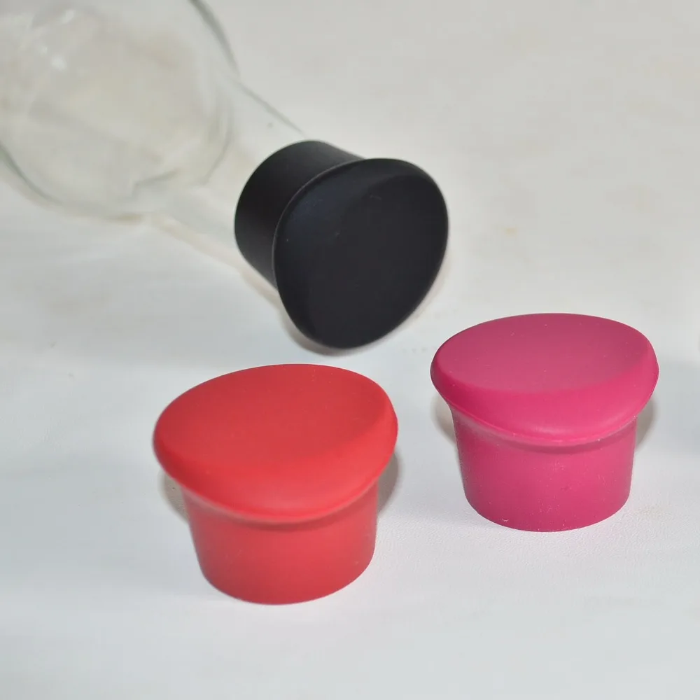 Bpa free Силиконовая пробка для красного вина герметики бутылок без утечки крышка