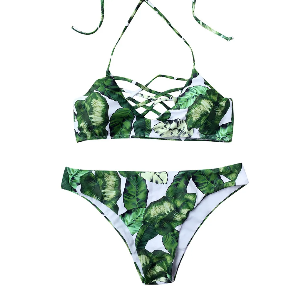 SAGACE комплект из двух предметов сексуальное бикини с принтом подкладкой лямкой на