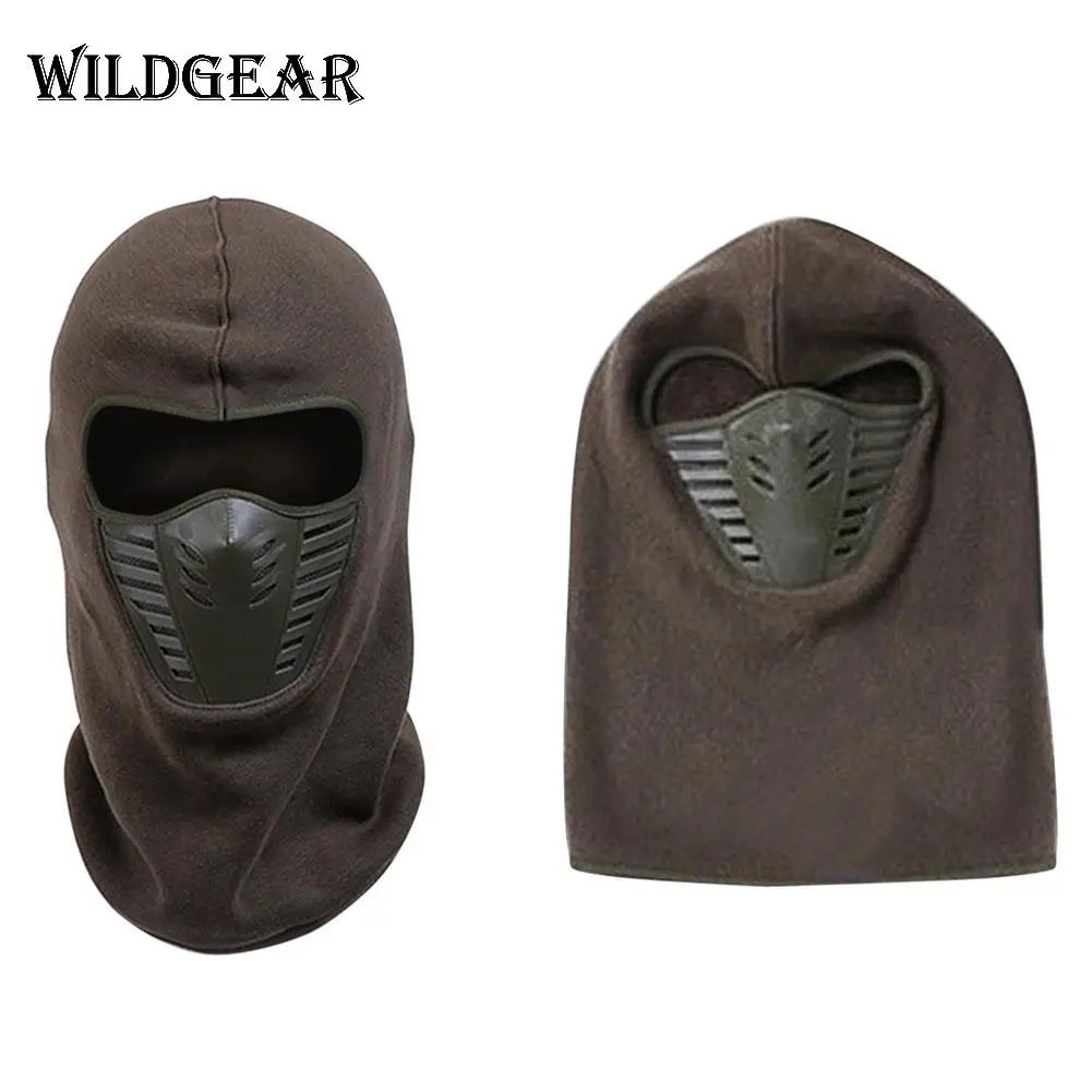 Зимняя теплая ветрозащитная флисовая шапка велосипедная Спортивная Шея уход за