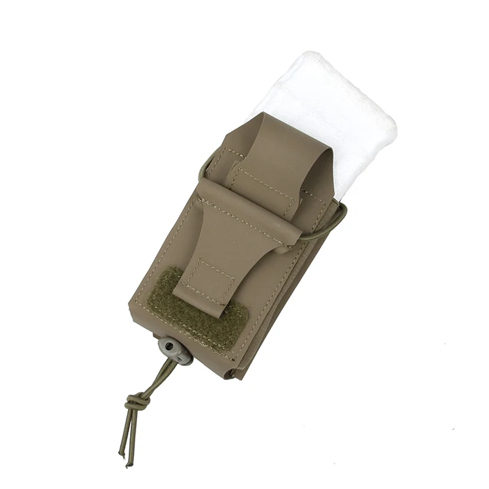 

Soft Shell Hypalon® 5.56 Single M4 Molle Magazine Pouch Coyote Brown SKU2915(051047)