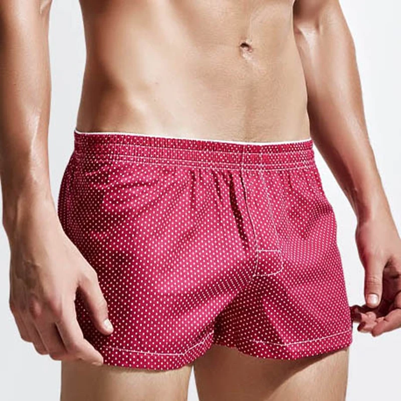 Sbd203 5 бренд Для мужчин Новый боксер в горошек из хлопка Нижнее Бельё для девочек