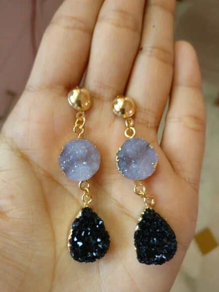 Женские маленькие серьги капельки из смолы 1 пара|dangle drop earings|dangle earringsdrop dangle earrings |