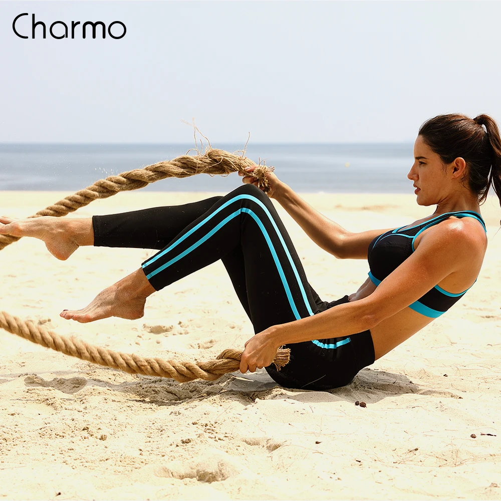 Женские Штаны Для Йоги Charmo обтягивающие спортивные штаны с высокой талией