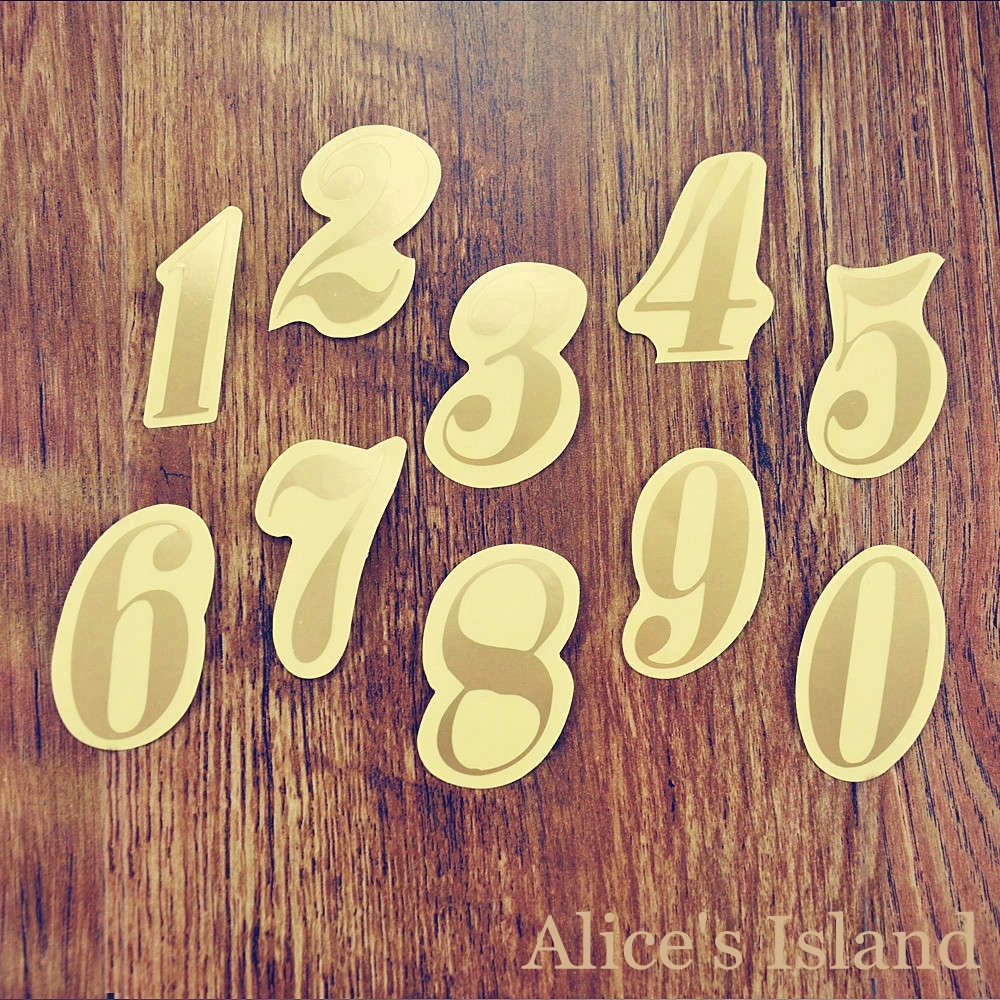 

Прозрачные наклейки с цифрами и буквами на свадьбу, вечеринку, детский праздник, годовщину, вечеринку, наклейки с цифрами на стол