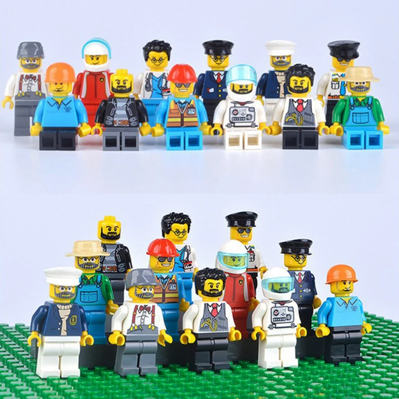 100 шт./лот Ninjago фигурки Marvel блоки образовательные строительные кирпичи игрушки набор для детей игрушки