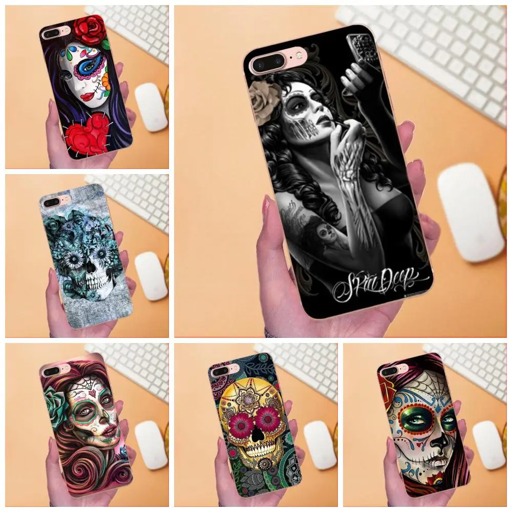 Классические Чехлы toatos Day Of The Dead лучше всего подходят для Samsung Galaxy Note 5 8 9 S3 S4 S5 S6 S7 S8
