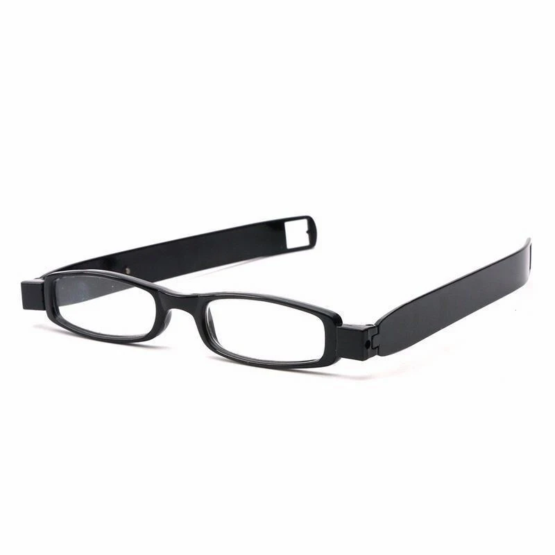 

360 градусов. Вращающиеся портативные очки для чтения с ручкой складные пластиковые очки Женские Мужские очки + 1,0 + 1,5, + 2,0, + 2,5, + 3,0, + 3,5