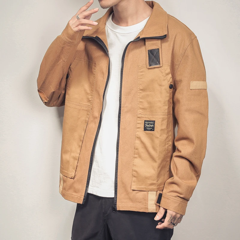 Мужская джинсовая куртка ветровка Лоскутная верхняя одежда весна-осень мужская