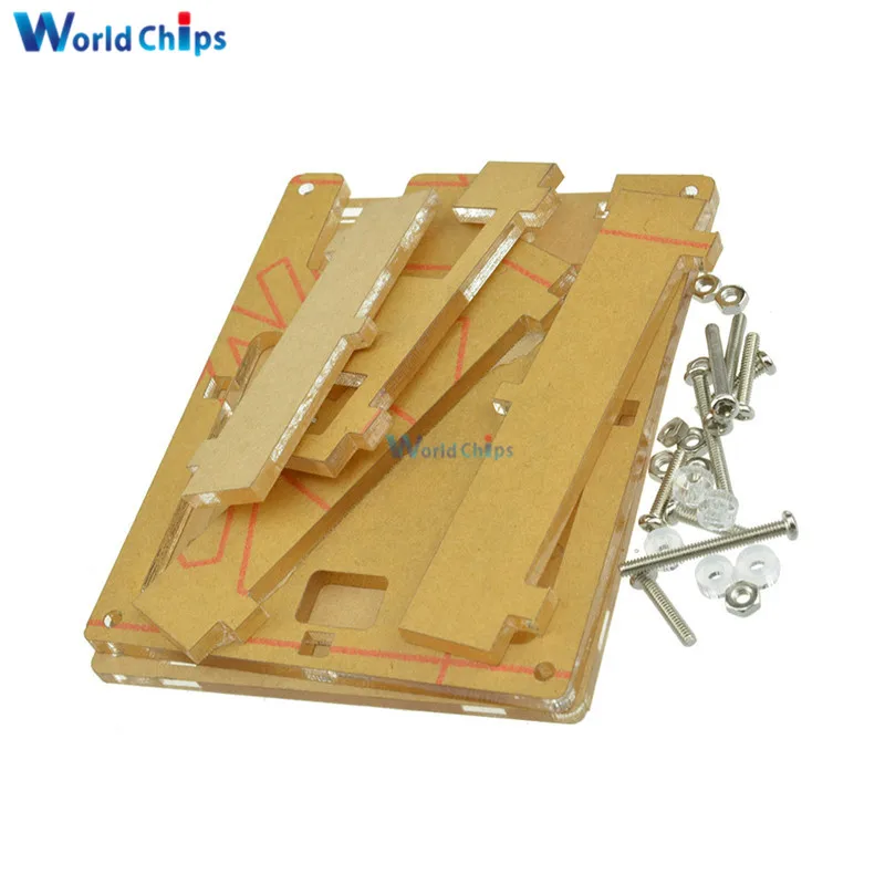 Корпус UNO R3 акриловый прозрачный корпус чехол модуль платы корпуса для Arduino