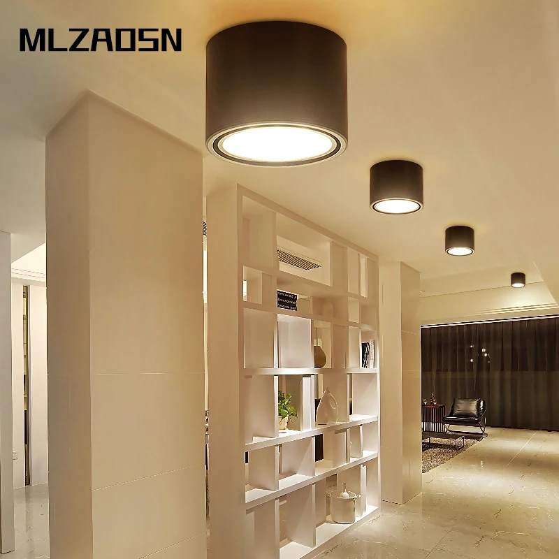 MLZAOSN LED Костюмы магазин потолочный светильник Ming установленные прожекторы