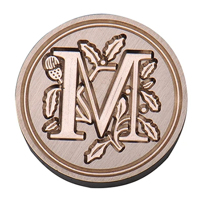 M A-Z, БУКВЕННОЕ уплотнение, воск, классический, винтажный, начальный, воск, печать, штамп, алфавит, буква, ретро, дерево, уплотнение, наборы, ручной работы, хобби, инструменты, наборы - Цвет: M