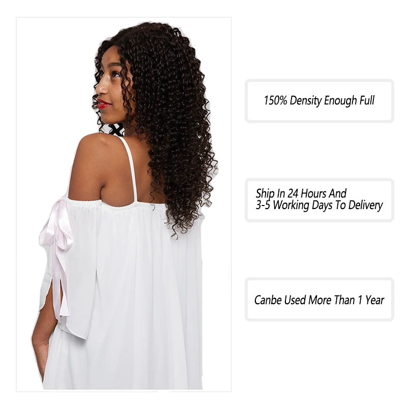 #2 черный парик глубокая волна синтетические волосы на кружеве человеческие 150