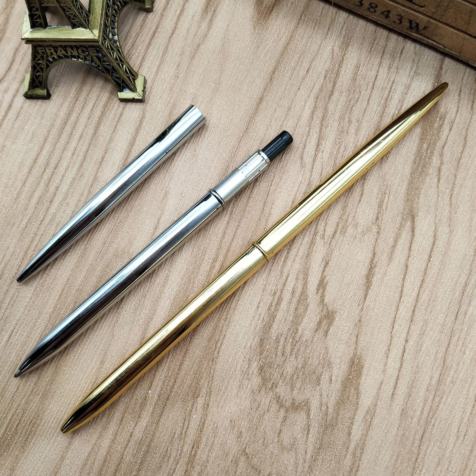 1 шт. креативные деловые офисные шариковые ручки металлические знаки модные