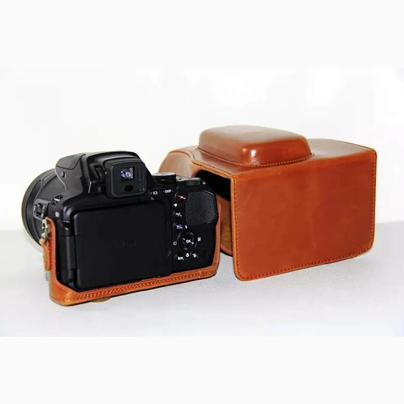 Чехол-сумка из искусственной кожи для камеры Nikon Coolpix P900s сумка цифровой P900 |