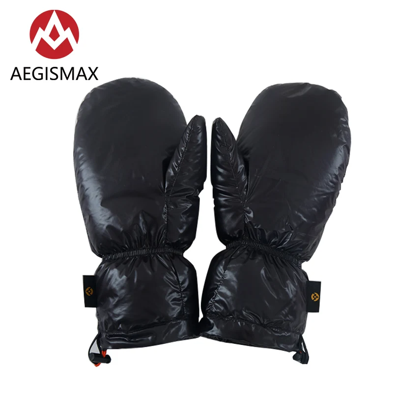 Теплые зимние перчатки AEGISMAX унисекс из пуха белого гусиного 800 шт. для катания на