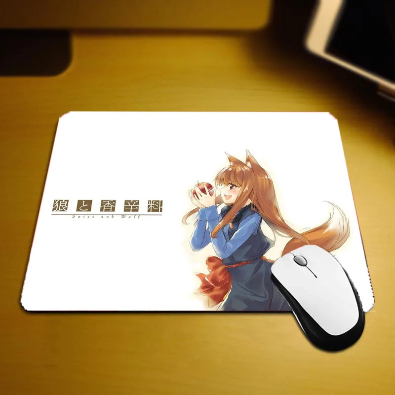 Mairuige популярный коврик для мыши Spice and Wolf Holo милые красивые сексуальные аниме девушки с узором коврик для мыши маленький размер коврик для ПК настольный