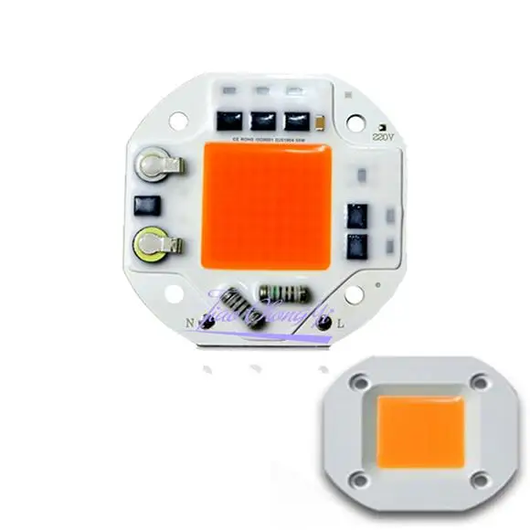 220V Grow Lamp DC12V 220 V 50 W источник света для выращивания растений, с широким диапазонном! 380-840NM чип Phytolamp растения палатка рассады цветок лампа - Испускаемый цвет: 220V Grow Lamp