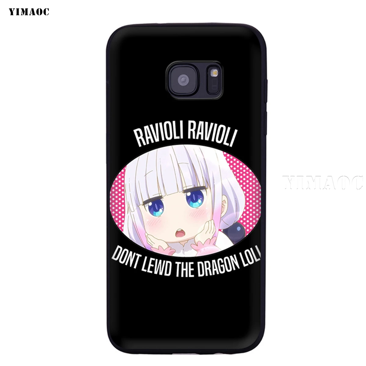4 Мягкий силиконовый чехол YIMAOC LEWD Sad японского аниме для samsung Galaxy S6 S7 Edge S8 S9 Plus A3 A5 A6 Note 8 9 - Цвет: 4