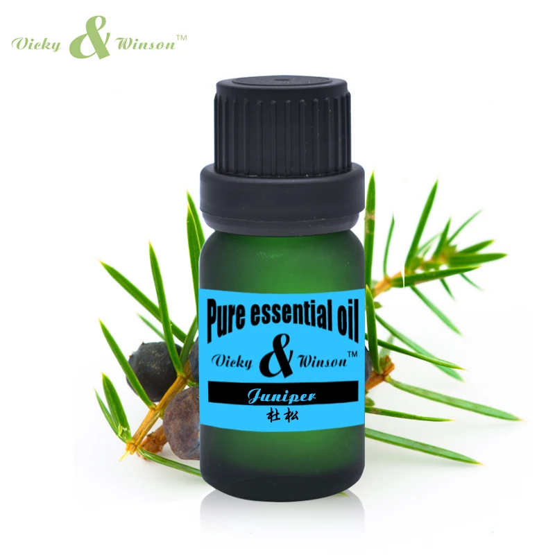 

Vicky&winson Juniper essential oil 10ml pure natural Treatment acne Skin inflammation convergence pores aromatherapy oils VWDF12
