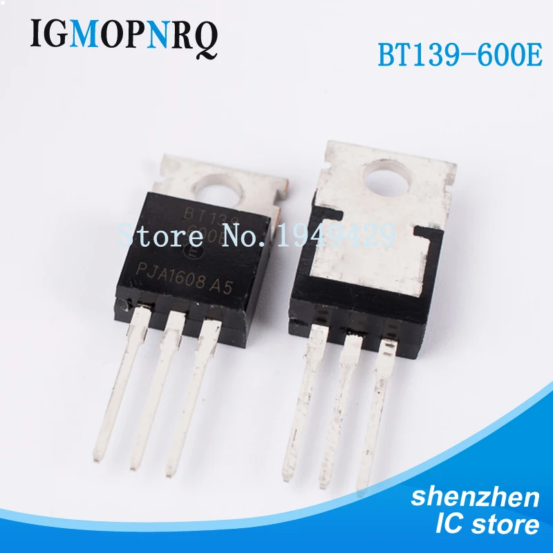 

10 шт./лот Φ TO-220 Φ BT139 Triacs logic level 600v 18A