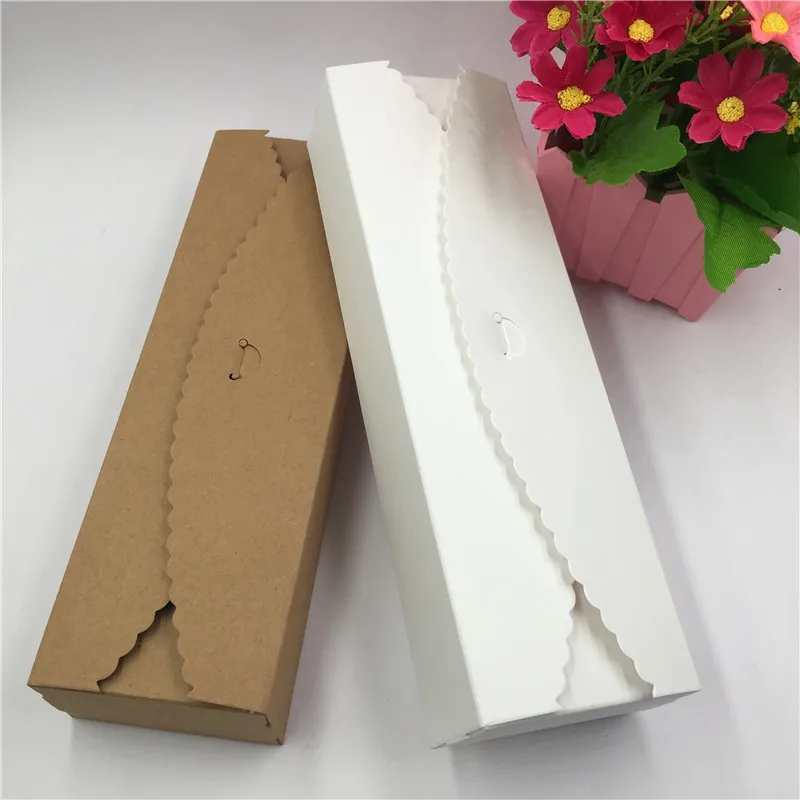 30 шт./лот бумажная коробка для упаковки конфет/шоколада ручной работы пустая