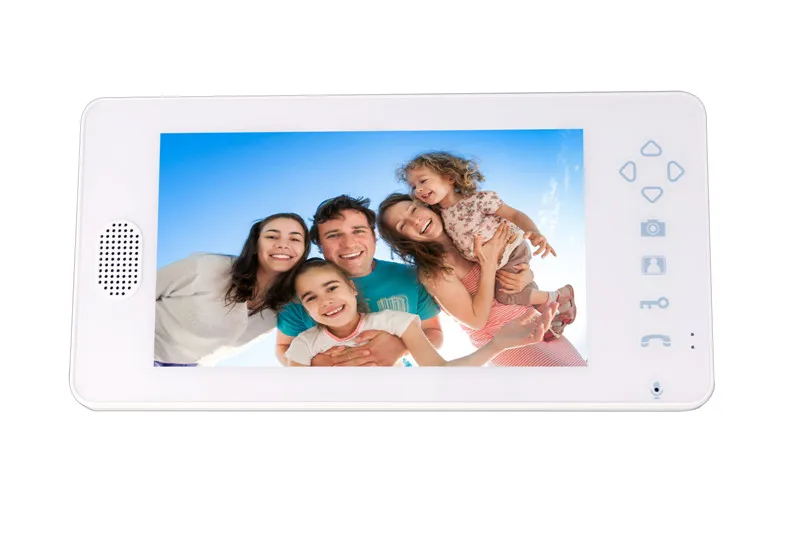 Newest Three Smart Home 7'' Screen Video Door Phone,Remote Unlock 2.4GHz Video Digital Wireless Front Door Peephole Camera D115a