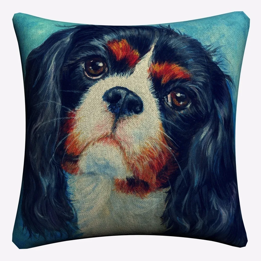 Держатель Французский бульдог Чарльз собака декоративное хлопковое белье