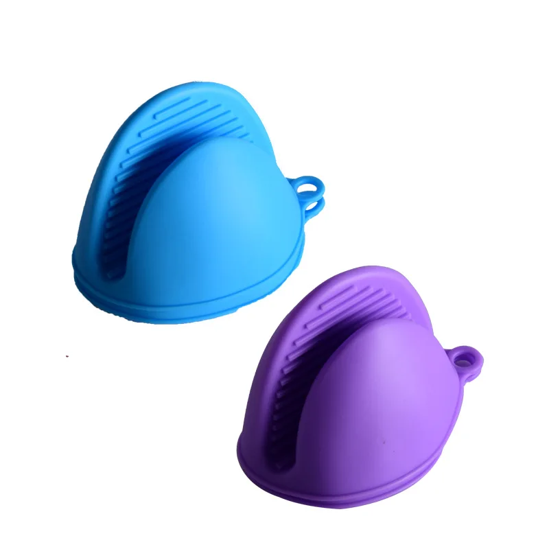 1 пара комплект из 2 предметов кухонные силиконовые термостойкие перчатки зажимы