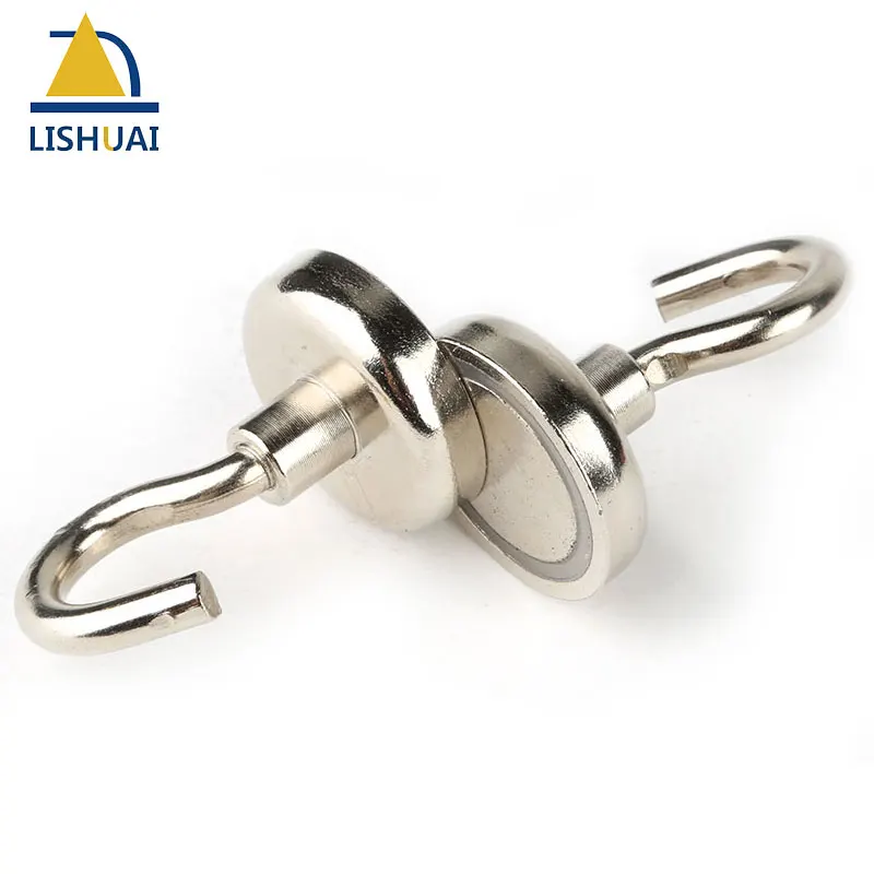 Сильный Круглый Магнитный крючок LISHUAI 5 шт./лот D20/сверхмощная неодимовая