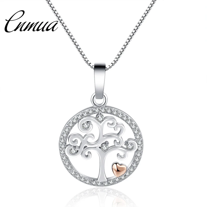 2019 горячее новое ожерелье love tree of life с цирконием позолоченный кулон fexquisite ashion