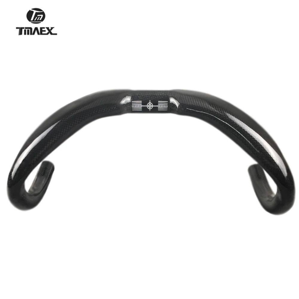 Новый тип Бент-бар трек-бар CarbonHandlebar Drop Bar 3k Глянцевая/матовая отделка 31 8 мм * 370/385
