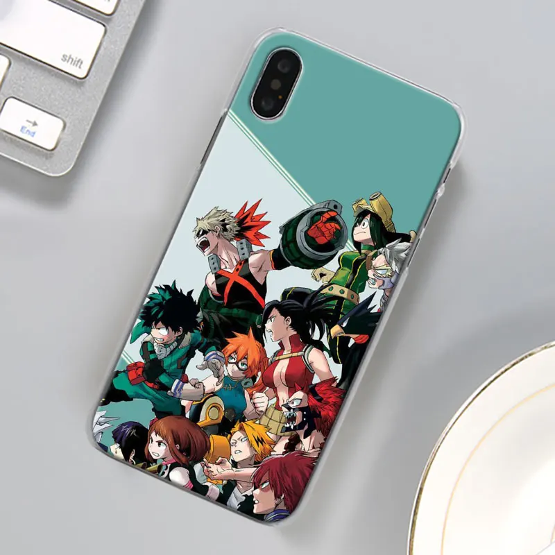 Чехол для телефона Boku no Hero Academy для Apple iPhone X XR 7 8 Plus 6 6s Plus XS MAX 11 Pro Max SE чехол для телефона Coque