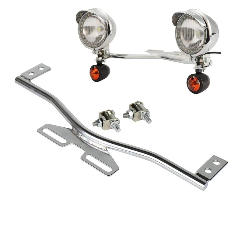 Кронштейн для мотоцикла стержень Просверленный вождения сигнал поворота