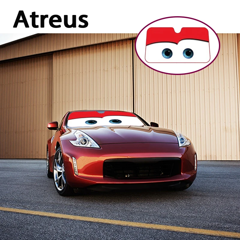 Atreus 1 шт. мультяшное автомобильное окно лобовое стекло крышка ветрового стекла