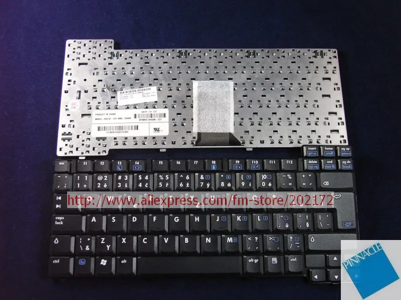 

Совершенно новая черная клавиатура ноутбука 344390-221 349181-221 для HP Compaq nx5000 nx9040 series (Чешский)