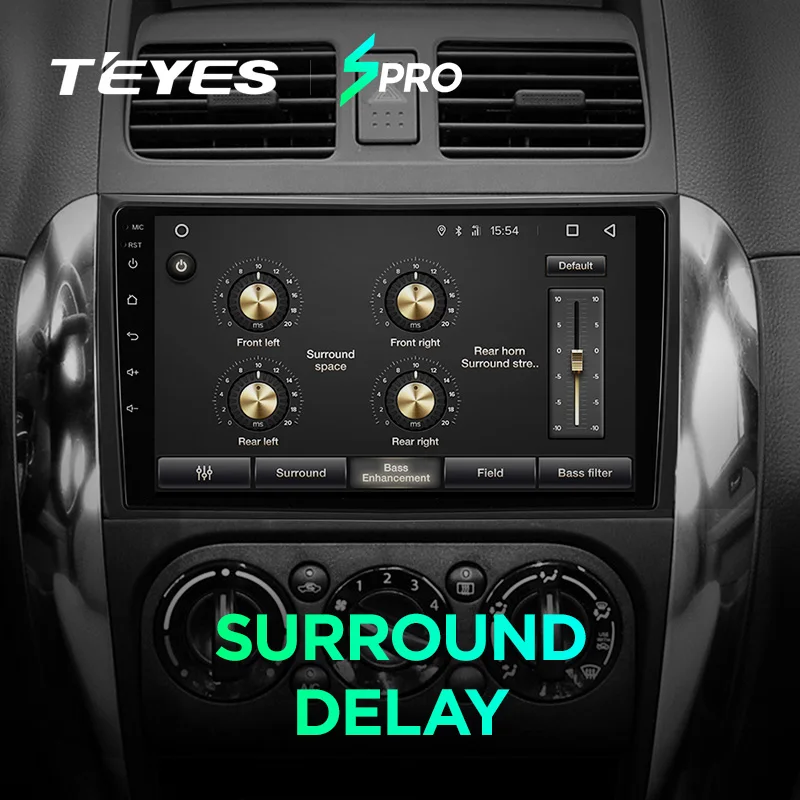 TEYES SPRO Штатное Головное устройство For Suzuki SX4 2006-2013 GPS Android 8.1 aвтомагнитола магнитола автомагнитолы Андроид для Сузуки SX4 1 поколение аксессуары штатная магнитола автомобильная мультимедиа