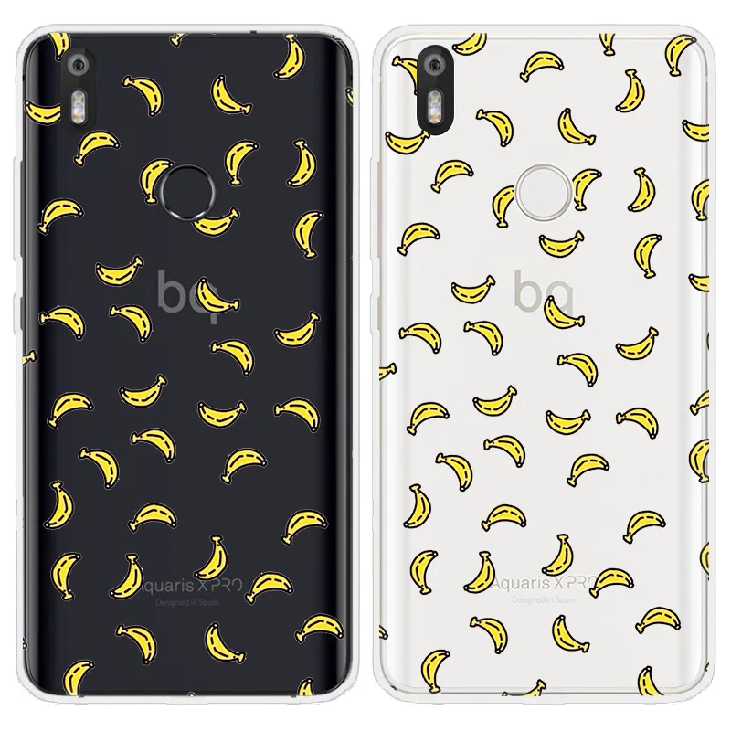 Phone Case for BQ Aquaris U2 Lite X5 V Plus X Pro M 2017 VS Fruit Lemon Watermelon Exquisite pattern Soft Silicone Cover |