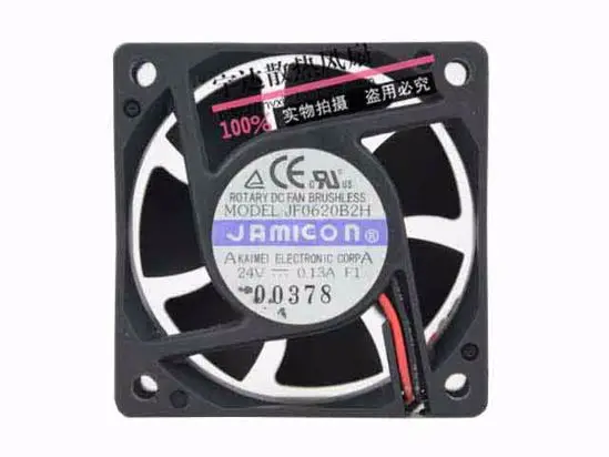 Jamicon JF0620B2H DC 24V 0.13A 60x60x20 мм 2 провод Сервер вентилятор охлаждения|Кулеры и системы